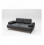 2-Seat Sofa-Bed Hannah Home Mustang - Anthracite Anthracite