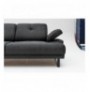 2-Seat Sofa-Bed Hannah Home Mustang - Anthracite Anthracite