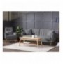 Sofa-Bed Set Hannah Home Aqua-TKM04-94216 Dark Grey