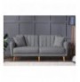 Sofa-Bed Set Hannah Home Aqua-TKM04-94216 Dark Grey