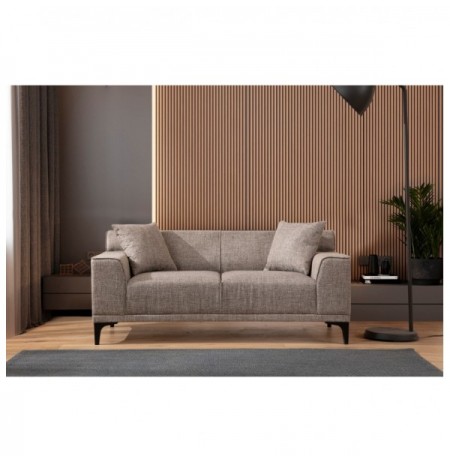 2-Seat Sofa Hannah Home Petra 2 - Fawn Fawn