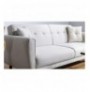 3-Seat Sofa-Bed Hannah Home Aria-Cream Cream