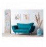 2-Seat Sofa-Bed Hannah Home Vino Daybed - Petrol Green GR1241 Petrol Green