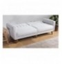 3-Seat Sofa-Bed Hannah Home Aqua-Cream Cream