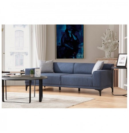 Divan 3-vendesh Sofa Hannah Home Petra - Blue