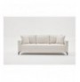 3-Seat Sofa Hannah Home Berlin - Cream, Black CreamBlack