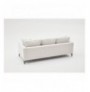 3-Seat Sofa Hannah Home Berlin - Cream, Black CreamBlack