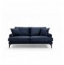 2-Seat Sofa Hannah Home Papira 2 Seater - Navy Blue Navy Blue