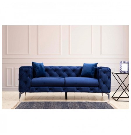 2-Seat Sofa Hannah Home Como - Navy Blue Navy Blue