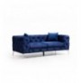 2-Seat Sofa Hannah Home Como - Navy Blue Navy Blue