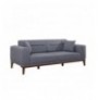 Divan 3-vendësh me Hapje Hannah Home Liones Tepsili - Dark Grey