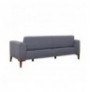 Divan 3-vendësh me Hapje Hannah Home Liones Tepsili - Dark Grey