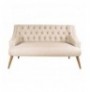 2-Seat Sofa Hannah Home Lamont - Cream Cream