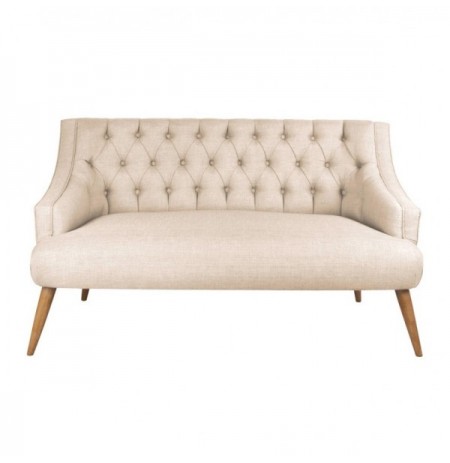 2-Seat Sofa Hannah Home Lamont - Cream Cream