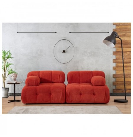 2-Seat Sofa Hannah Home Doblo 2 Seater ( L1-1R) Red