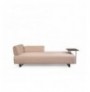 3-Seat Sofa-Bed Hannah Home Infinity with Side Table - Beige Beige