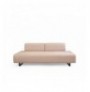 3-Seat Sofa-Bed Hannah Home Infinity with Side Table - Beige Beige