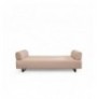 3-Seat Sofa-Bed Hannah Home Infinity with Side Table - Beige Beige