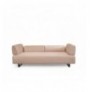 3-Seat Sofa-Bed Hannah Home Infinity with Side Table - Beige Beige