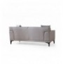 2-Seat Sofa Hannah Home Petra 2 - Light Grey Light Grey