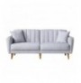 3-Seat Sofa-Bed Hannah Home Aqua-Grey Grey