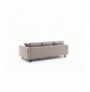 3-Seat Sofa Hannah Home Kale Linen - Cream Cream