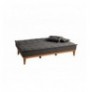 3-Seat Sofa-Bed Hannah Home Fuoco-Anthracite Anthracite