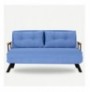 Divan 2-vendesh me hapje Hannah Home Sando - Blue