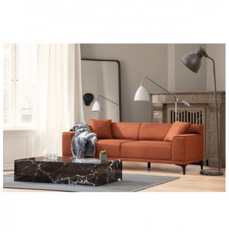 3-Seat Sofa Hannah Home Petra 3 - Orange Orange