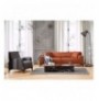 3-Seat Sofa Hannah Home Petra 3 - Orange Orange