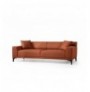 3-Seat Sofa Hannah Home Petra 3 - Orange Orange