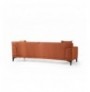 3-Seat Sofa Hannah Home Petra 3 - Orange Orange