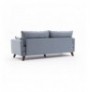 3-Seat Sofa-Bed Hannah Home Bella Soft Yatakl? Üçlü Koltuk - Blue Blue