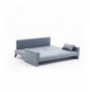 3-Seat Sofa-Bed Hannah Home Bella Soft Yatakl? Üçlü Koltuk - Blue Blue