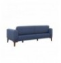 3-Seat Sofa-Bed Hannah Home Liones Tepsili-Dark Blue Dark Blue