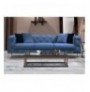 3-Seat Sofa Hannah Home Como 3 Seater - Blue Blue