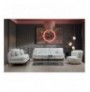 2-Seat Sofa Hannah Home Livorno - White White