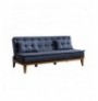 Divan 3-vendesh me hapje Hannah Home Fuoco - Dark Blue