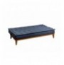 Divan 3-vendesh me hapje Hannah Home Fuoco - Dark Blue