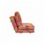 Kolltuk me hapje Hannah Home Taida 1 - Seater - Patchwork Multicolor