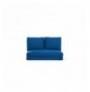 2-Seat Sofa-Bed Hannah Home Taida - Blue Blue