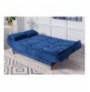 Divan 3-vendesh me hapje Hannah Home Kelebek - Dark Blue