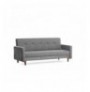 Divan 3-vendesh me hapje Hannah Home Hiko - Light Grey