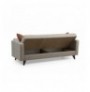 Divan 3-vendesh me hapje Hannah Home Polya - Beige