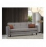 Divan 3-vendesh me hapje Hannah Home Polya - Light Grey