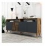 Mobilje korridori Hannah Home Milan - Walnut, Anthracite