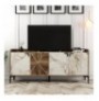 Raft koridori Hannah Home Venedik - Walnut, White Marble