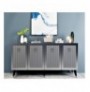 Raft koridori Hannah Home Bare - Anthracite, Silver