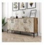 Raft koridori Hannah Home Kiev 160 - Walnut, White Marble