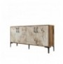 Raft koridori Hannah Home Kiev 160 - Walnut, White Marble